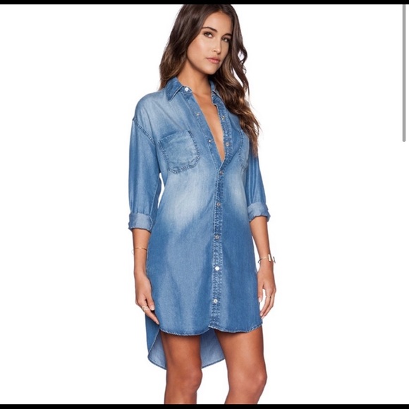 Black Orchid denim dress, size small - Picture 2 of 5